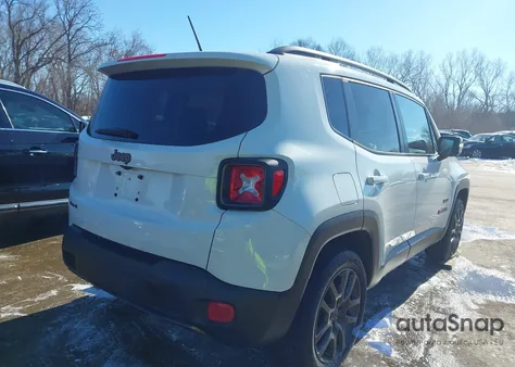 2016 Jeep Renegade 75Th Anniversary from USA, damaged, VIN ZACCJBBT2GPD78015